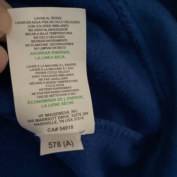 NYG New York Giants NFL women’s pullover hoodie. - Picture 5 of 5